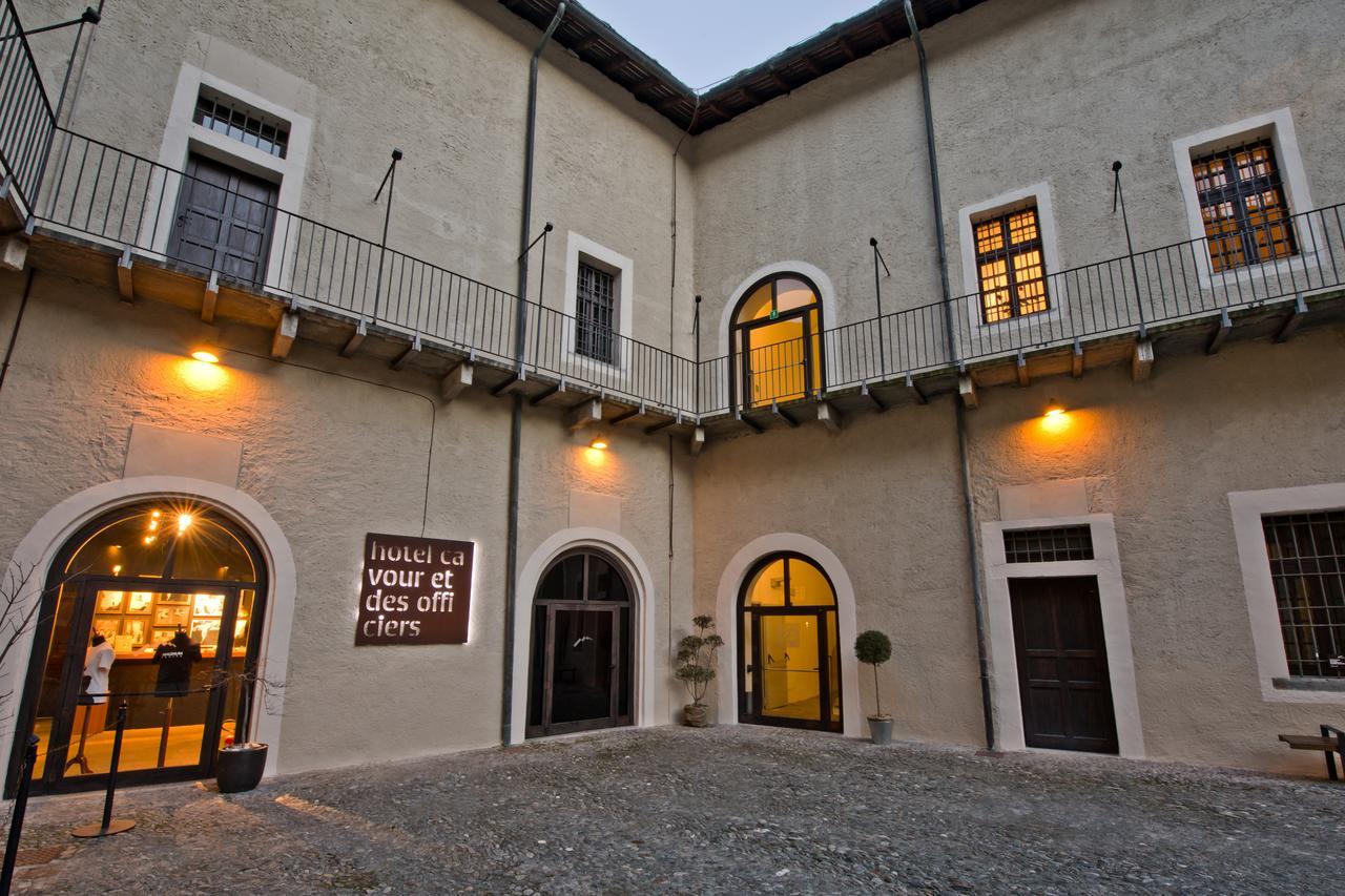 Hotel Cavour Et Des Officiers Bard Dış mekan fotoğraf